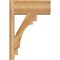 Ekena Millwork Merced Block Rough Sawn Outlooker, Western Red Cedar, 8"W x 18"D x 26"H OUT08X18X26MRC05RWR - alternate 4